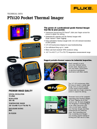 Thumbnail of document Data Sheet - PTi120 Pocket Thermal Camera